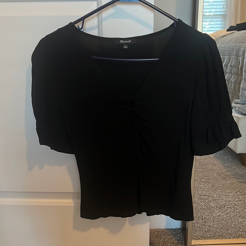 Black Madewell Short Sleeve Top